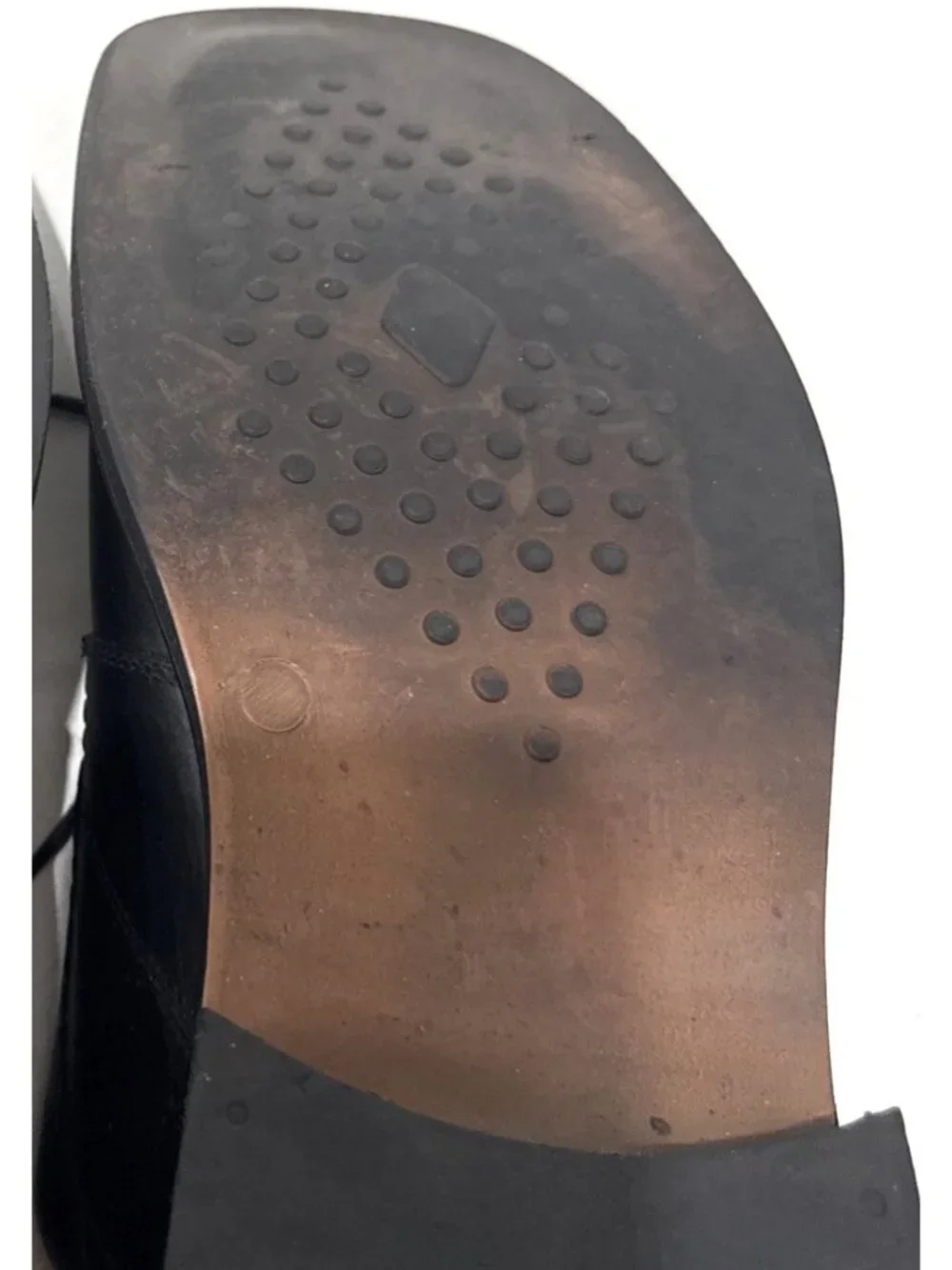 Wild Pair Made In Italy Genuine Leather Black Oxford Shoes Men Size 13D